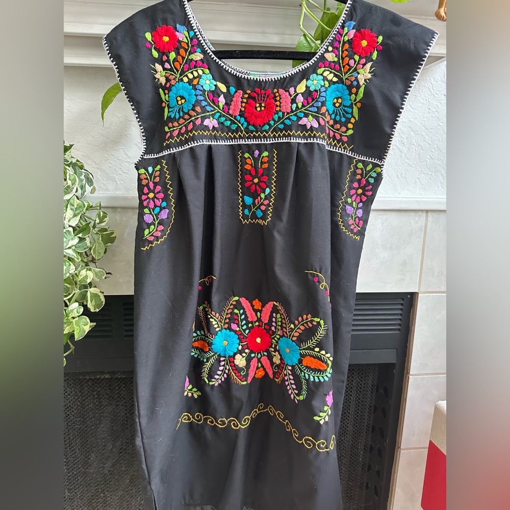 Mexican Embroidered Dress